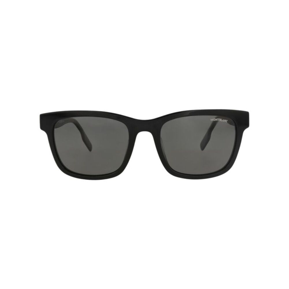 Montblanc Square-Frame Acetate Sunglasses Black Mens